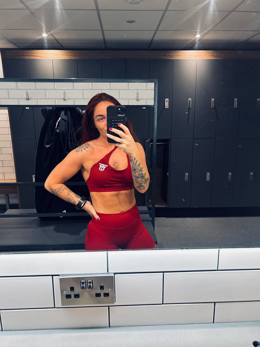 One shoulder Sports Bra